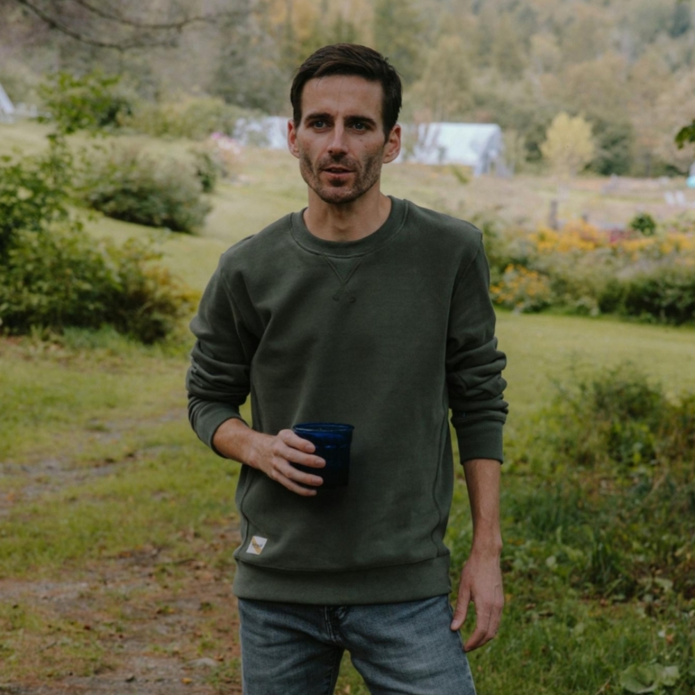 Tracksmith Trackhouse Crew, Green, Men's M - Picture 16 of 16